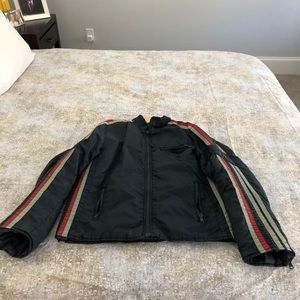 French Connection nylon motorcycle jacket